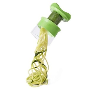 MOOREDLIFE <span class=keywords><strong>Coupe</strong></span>-<span class=keywords><strong>légumes</strong></span> spiraliseur 4-en-1 en acier inoxydable, éplucheur facile à nettoyer, manuel, pour <span class=keywords><strong>spaghetti</strong></span>, courgettes, carottes - Product Image 2