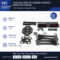 Kit de développement de drones DIY, solutions de fabrication professionnelles en fibre de carbone, pièces personnalisées à partir de dessins techniques