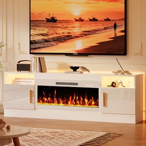 <span class=keywords><strong>Meuble</strong></span> <span class=keywords><strong>TV</strong></span> avec foyer électrique intégré, finition haute brillance, pour salon, MOQ <span class=keywords><strong>100</strong></span> - Product Image 1