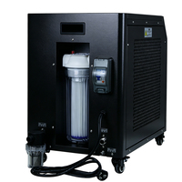 Enfriador/Calentador con Bomba de Motor R410A para Piscinas Inflables y Bañeras - Alta Productividad, Control Remoto, Ahorro de Energía Automático