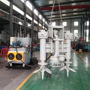 Cabezal de motor hidráulico de 1, 2, 3, 4, 6, 8, 10, 12, 14, 16, 18 pulgadas, cortador de dragado de arena, agitador, draga, bomba de lodo SUMERGIBLE - Product Image 2