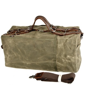 Ga55 all'ingrosso per gli uomini Travelling Vintage tela in pelle Weekender Duffle Bag di lusso Carry On <span class=keywords><strong>borsone</strong></span> <span class=keywords><strong>bagaglio</strong></span> <span class=keywords><strong>da</strong></span> <span class=keywords><strong>viaggio</strong></span> week-end borsa <span class=keywords><strong>da</strong></span> <span class=keywords><strong>viaggio</strong></span> - Product Image 2