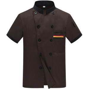 Chaqueta de Chef Negra OEM Uniforme de Cocina para Mujer Ropa de Cocina Culinaria para Hombre Manga Larga para Restaurante Hotel Bar - Product Image 5