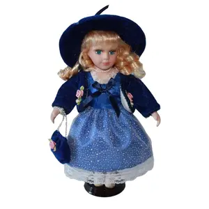 LOW MOQ Factory Price 18 Inch Girl American Doll Custom Beautiful Porcelain Doll Collections