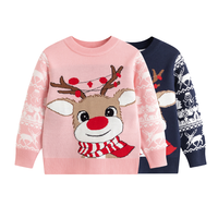 Pull de Noël pour enfants, plus de 150 styles, unisexe, en jacquard tricoté, respirant, à manches longues, pour les fêtes d'hiver, garçons et filles