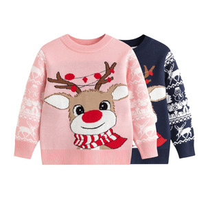 <span class=keywords><strong>Pull</strong></span> de <span class=keywords><strong>Noël</strong></span> pour enfants, plus de 150 styles, unisexe, en jacquard tricoté, respirant, à manches longues, pour les fêtes d'hiver, garçons et filles - Product Image 4