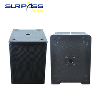 500W classe D scène Active professionnelle 15 pouces Subwoofer DJ discours Public Performance en plein air haut-parleur boîte