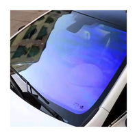 Super Clear VLT 70%-90% Film de projection de film de verre teinté de fenêtre de voiture caméléon violet