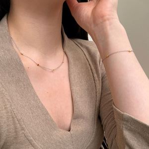 Dylam Dainty Fashion Fine <b>Jewellery</b> S925 Silver Rhodium Plated <b>Link</b> Chain 5A Cubic Zirconia Heart Pendant Necklace Necklaces - Product Image 3