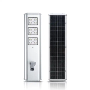 Farolas Solares LED <span class=keywords><strong>de</strong></span> Aluminio Todo en Uno para Exteriores, Impermeables IP65, <span class=keywords><strong>de</strong></span> 60W, 80W, 100W y 120W, con Poste para <span class=keywords><strong>Carretera</strong></span>, Alto CRI 95 - Product Image 3