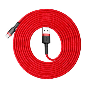 Baseus Câble USB Type C pour <span class=keywords><strong>Samsung</strong></span> S10 S9 <span class=keywords><strong>Charge</strong></span> rapide 3.0 Câble USB C <span class=keywords><strong>Charge</strong></span> rapide pour Huawei P30 Xiaomi Fil de chargeur USB-C - Product Image 4
