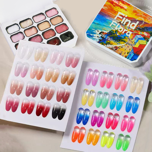 สีเจลเพ้นท์เล็บแบบฟองน้ำ 16 สี สำหรับทำเล็บแบบเฟรนช์ เกรเดียนท์ บลัช บลูมมิ่ง  งาน DIY  ลายศิลปะ  ได้รับการรับรองฮาลาล - Product Image 6