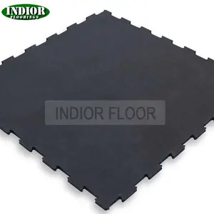 1 Inch Thick Interlocking Epdm Fitness Rubber Gym Floor Tile Ghana