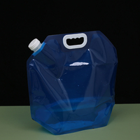 Pochette de rangement à fermeture éclair, 5kg, 1 gallon, sacs à bec liquide doublés écologiques pour shampoing savon détergent