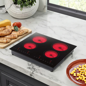 Cuisinière infrarouge haute puissance à quatre foyers, plaque de cuisson radiante pour grossistes, cuisinière à induction domestique - Product Image 5