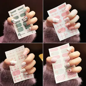 Fashion Full nail stickers For Women DIY Art Nail sticker Wholesale Personalized Nail Art Decorations Stickers