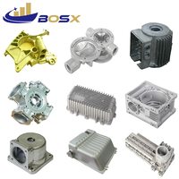 Boîtier de moteur électrique EV en aluminium moulé sous pression A380 ADC12 |   Pièces de véhicules électriques OEM usinées sur commande par CNC 5 axes (+-0,02 mm)