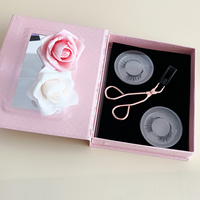 Grosir Set Bulu Mata Palsu Magnetik dan Kit Gaya Berbeda 8d Bulu Mata Magnetik dengan Aplikator Ajaib