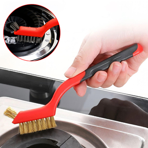 Brosse de nettoyage de drain portable traditionnelle <span class=keywords><strong>à</strong></span> manche en PP et fil plaqué cuivre pour cuisine, maison et <span class=keywords><strong>voiture</strong></span> (unité individuelle) - Product Image 2