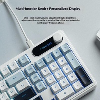 Clavier IP98 à sensation mécanique, touches originales à trois tons, silencieux, filaire, pour une saisie de haute qualité, clavier de bureau