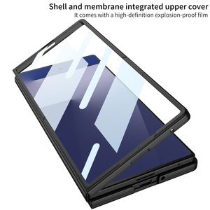 เคสหนังเทียมสำหรับ Samsung Z Fold 7 พร้อมช่องใส่บัตร ป้องกันโทรศัพท์แบบพับได้ - Product Image 5