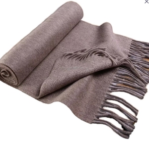 Otoño Invierno de gama alta para mujer Ankora bufanda roja que combina con todo Simple largo cálido cuello bufanda de lana con servicio de logotipo - Product Image 2