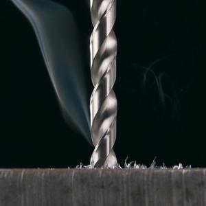 RUKO Twist <b>drill</b> DIN DIN 338 Type Stainless steel nominal dm 8.5 mm HSSE-Co 8 cylinder shank 5xdmright-<b>hand</b> cut. spiral length 7 - Product Image 2