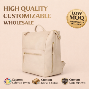 <span class=keywords><strong>Sac</strong></span> <span class=keywords><strong>à</strong></span> <span class=keywords><strong>dos</strong></span> de voyage pour maman en cuir PU haut de gamme, grande capacité, étanche, avec fermeture éclair, pour couches et articles de puériculture - Product Image 1