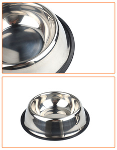 Mangkuk Anjing Stainless Steel Warna Solid OEM 2026 Dengan LOGO Kustom Anti Selip Mangkuk Makanan Lambat untuk Hewan Peliharaan Tahan Karat untuk Memberi Makan Hewan Peliharaan - Product Image 4