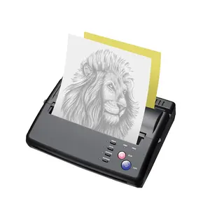 Yüksek kaliteli termal Stencil fotokopi yazıcı dövme Transfer makinesi dövme Transfer kağıdı