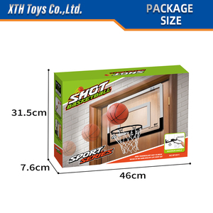Regali giocattolo Mini canestro da basket Indoor con segnapunti elettronico canestro da basket con 2 Mini ball tabellone robusto per bambini - Product Image 6
