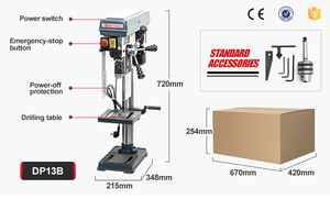 <span class=keywords><strong>Perceuse</strong></span> à <span class=keywords><strong>colonne</strong></span> à entraînement par courroie DP13B pour le traitement des métaux, prix d'usine - Product Image 5