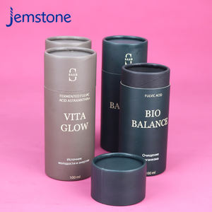 Tubo de papel de cilindro de grado alimenticio reciclado personalizado impreso redondo Kraft té café Contenedor de cartón embalaje - Product Image 2