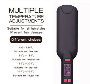 Hairwins professionnel MCH/PTC lisseur de cheveux titane affichage LED meilleur outil de fer à repasser de marque privée pour la coiffure 1 an - Product Image 5