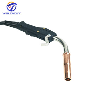 <span class=keywords><strong>Tweco</strong></span> Profesional # <span class=keywords><strong>Pistola</strong></span> de Soldadura <span class=keywords><strong>MIG</strong></span> Refrigerada por Aire de 400A con Conector Lincoln, Cable de 10/12/15 Pies - Product Image 4