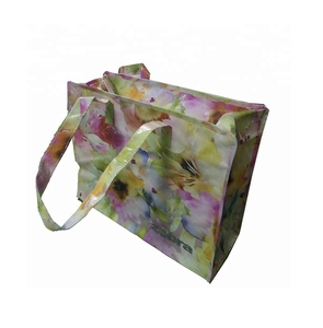 Bolsa de Compra Reutilizable de Tela No Tejida, con Logotipo Personalizado Impreso, Ligera y Ecológica, para Promoción y Supermercado - Product Image 6