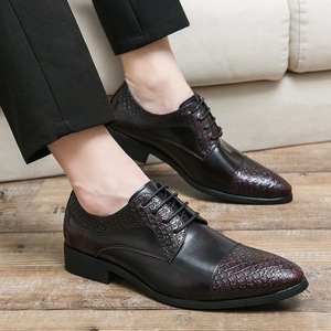 Zapatos de Vestir para Hombre, Estilo Británico, Punta en Pico, Diseño Plano y Transpirable, para Otoño, Casuales y Formales - Product Image 5