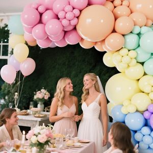 Kit d'arche de ballons <span class=keywords><strong>arc</strong></span>-<span class=keywords><strong>en</strong></span>-<span class=keywords><strong>ciel</strong></span> <span class=keywords><strong>pastel</strong></span> Macaron 18/12/5 pouces, arche de ballons pour fête d'<span class=keywords><strong>anniversaire</strong></span> licorne, fournitures pour baby shower - Product Image 5