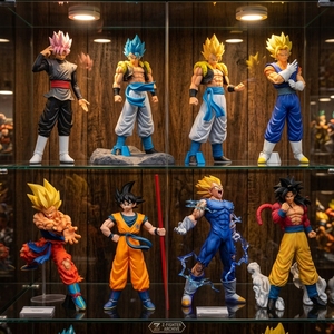 11 Styles Dragon Ball Son Goku <span class=keywords><strong>Super</strong></span> <span class=keywords><strong>Saiyan</strong></span> 3 <span class=keywords><strong>Vegeta</strong></span> Gogeta Vegetto Figurine Anime Boîte de collection Poupée Merchandise Dessin Animé Jouet Tendance Cadeau - Product Image 1