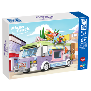 ZEKO Factory Wholesale ABS Construction Toy DIY Building Block Assembly Kits Modern Buildings Model 550 Pieces Birthday - Product Image 5