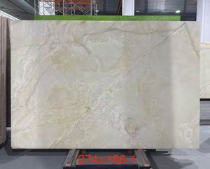 Bộ bàn ăn đá cẩm thạch sang trọng 8 chỗ ngồi, nội thất đá cao cấp, mặt bàn đá cẩm thạch Onyx tùy chỉnh, thiết kế lấy cảm hứng từ thiên nhiên - Product Image 6