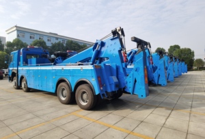 Camion de dépannage Shacman 6X4 à 10 roues, 20 tonnes, avec superstructure complète, pour le sauvetage routier et le déblocage de voies - Product Image 4
