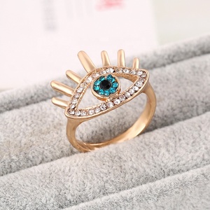 MOT2019005 MoyaMiya Vintage piedra Miyuki de mal ojos anillo Ojo turco <span class=keywords><strong>Bisuteria</strong></span> anillo de Joyería <span class=keywords><strong>Al</strong></span> por <span class=keywords><strong>mayor</strong></span> de China - Product Image 1