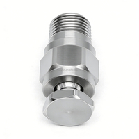 Huajue OEM/ODM Buse de pulvérisation conique creuse grand angle en acier inoxydable BHA, à déviation détachable, 1/4 pouce BSPT, angle de pulvérisation 150-180°