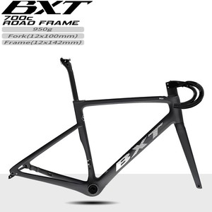 BXT Nouveau <span class=keywords><strong>cadre</strong></span> de <span class=keywords><strong>vélo</strong></span> de <span class=keywords><strong>route</strong></span> en <span class=keywords><strong>carbone</strong></span> Usine de vente en gros T1000 BSA Acheminement de câbles entièrement caché Tous les - Product Image 1
