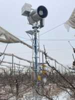Fruitboomgaard anti-vorstmachine voor appel, peer, perzik en citrusbomen