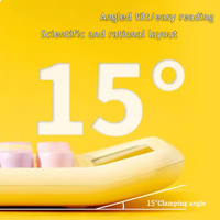 Calculatrice de bureau mécanique 2024 pour enfants, colorée, adorable, avec 12 grands affichages numériques, idéale pour les étudiants