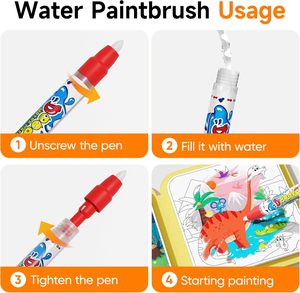 Libros <span class=keywords><strong>de</strong></span> Pintura con Agua Reutilizables para Niños - Paquete <span class=keywords><strong>de</strong></span> 3 Libros Mágicos para Colorear con Agua y Rotuladores <span class=keywords><strong>de</strong></span> Agua (Animales <span class=keywords><strong>de</strong></span> Cuentos <span class=keywords><strong>de</strong></span> Hadas y Dinosaurios) - Product Image 5