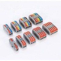 PCT-222 PCT-223 PCT-224 PCT-225 Bornier de raccordement rapide isolé PA66, pièce de rechange pour connecteur