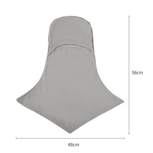 Pasamontañas de Seda de Hielo Transpirable con Protección Solar, Cubre Cuello Largo, Máscara de Ciclismo, Deportes, Esquí, Pesca, Forro para Casco de Motocicleta, Verano - Product Image 4